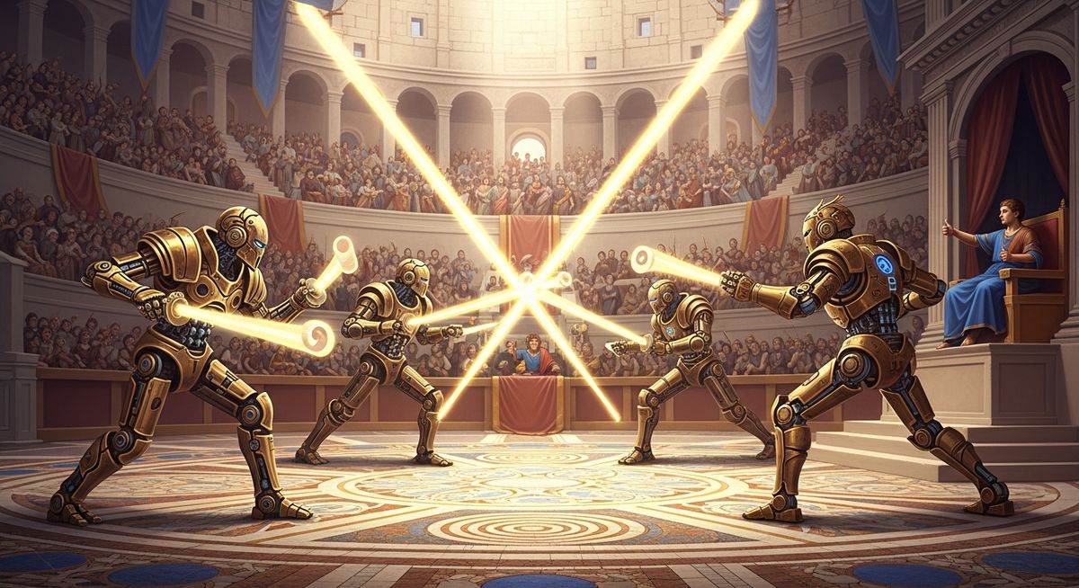 RAG Arena hero illustration